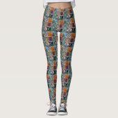 cataline tegels leggings (Voorkant)
