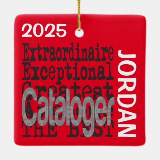 Catalogus Buitengewoon DOUANE Keramisch Ornament (Achterkant)