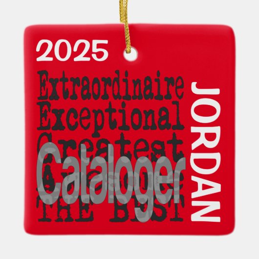 Catalogus Buitengewoon DOUANE Keramisch Ornament (Voorkant)