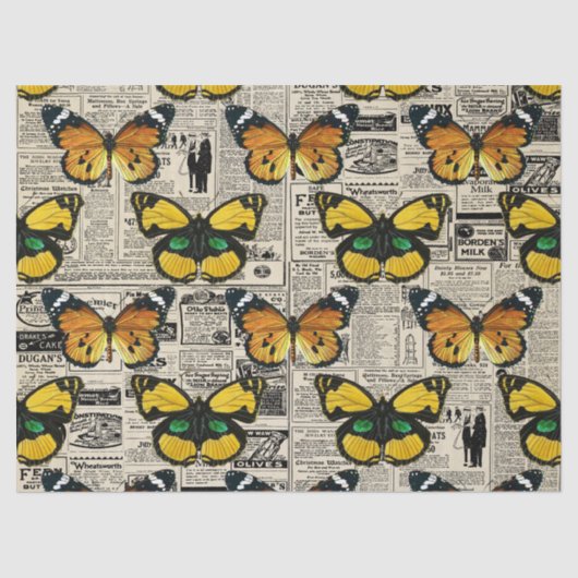  catalogus en ontkoppeling van vlinders tissuepapier (Voorkant)