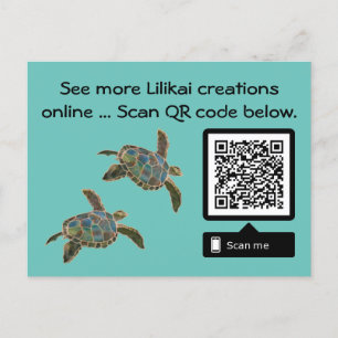 Catalogus Kaart - Lilikai Turtle