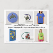 Catalogus Kaart - Lilikai Turtle (Achterkant)