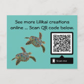 Catalogus Kaart - Lilikai Turtle (Voorkant)