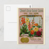 Catalogus  kousenbloem briefkaart (Voorkant / Achterkant)