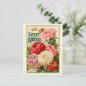 Catalogus  kousenbloem briefkaart (Staand voorkant)