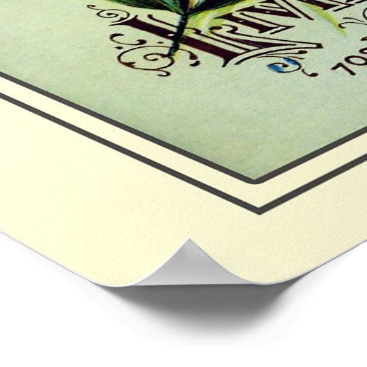 Catalogus  kousenbloem poster (Hoek)