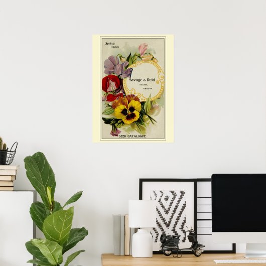 Catalogus  kousenbloem poster (Thuiskantoor)