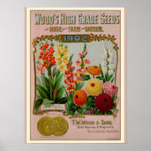 Catalogus  kousenbloem poster (Voorkant)