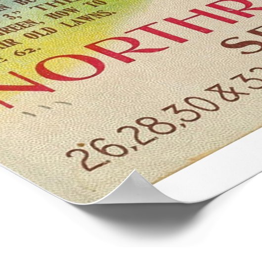 Catalogus  kousenbloem poster (Hoek)