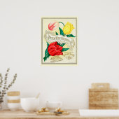 Catalogus kousenbloem poster (Keuken)