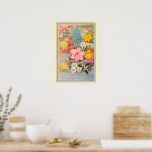 Catalogus kousenbloem poster (Keuken)