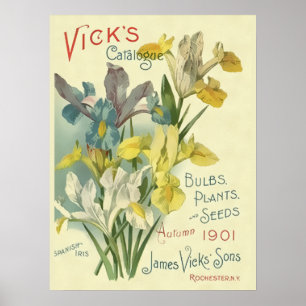 catalogus Plant en zaaigoed van 1901 Poster