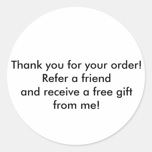 Catalogus stickers voor rechtstreekse verkoop (Voorkant)