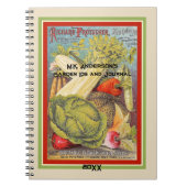  catalogus van plantgoed voor zaaizaad, speciaal a notitieboek (Voorkant)