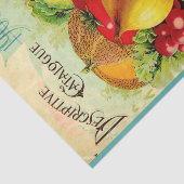 Catalogus zaaizaad tissuepapier (Detail)