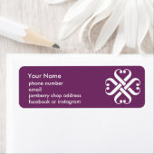 Cataloguslabel voor Jamberry Nails Etiket (Insitu)