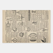 Cataloguspagina  kompas inpakpapier vel (Voorkant 3)