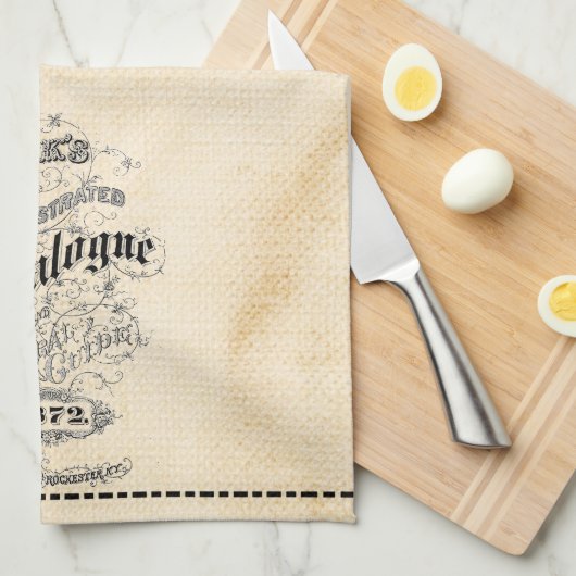  catalogusplakken theedoek (Quarter Fold)