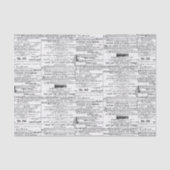  catalogusreclame tissuepapier (Voorkant)