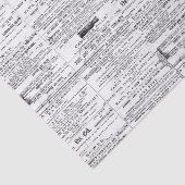  catalogusreclame tissuepapier (Detail)