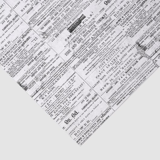  catalogusreclame tissuepapier (Detail)