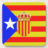 Catalonië Bier Onderzetter (Voorkant)