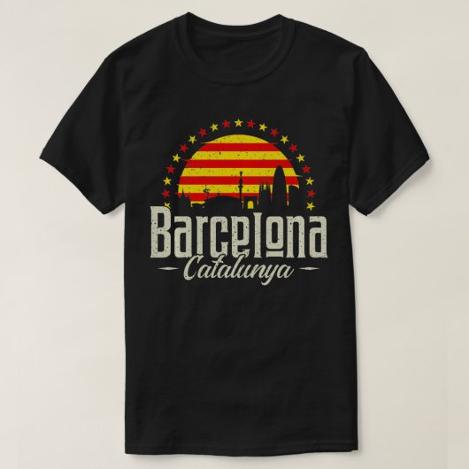 Catalonië Ciudad Condal Catalunya Barcelona Pullo T-shirt (Design voorkant)