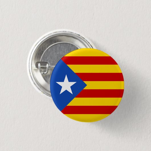 Catalonië Estrellada Button (Voorkant /achterkant)