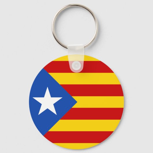 Catalonië Estrellada Sleutelhanger (Voorkant)