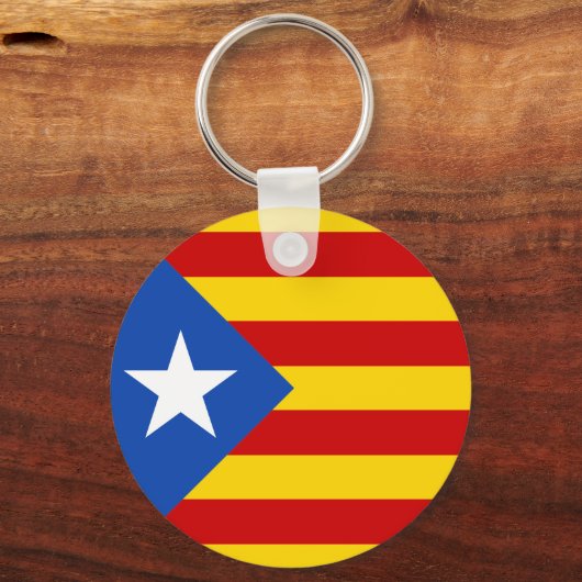 Catalonië Estrellada Sleutelhanger (Voorkant)
