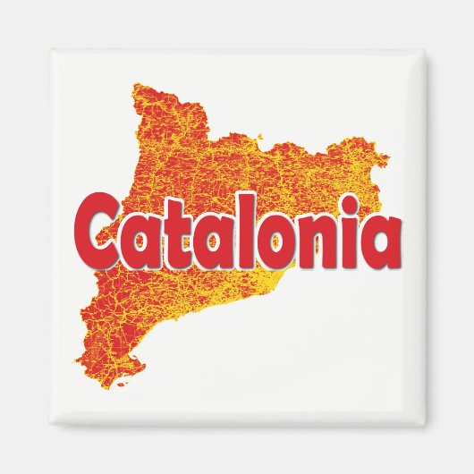Catalonië Magneet (Voorkant)