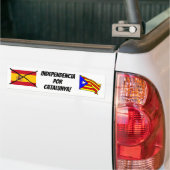 Catalonië Onafhankelijkheid bumper sticker (Op Truck)