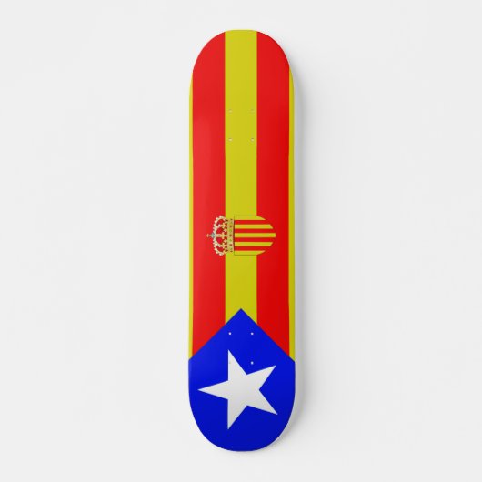 Catalonië Persoonlijk Skateboard (Voorkant)
