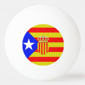 Catalonië Pingpongbal (Achterkant)