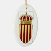 Catalonië (Spanje) Wapenmunt Keramisch Ornament (Rechts)