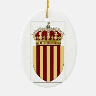 Catalonië (Spanje) Wapenmunt Keramisch Ornament