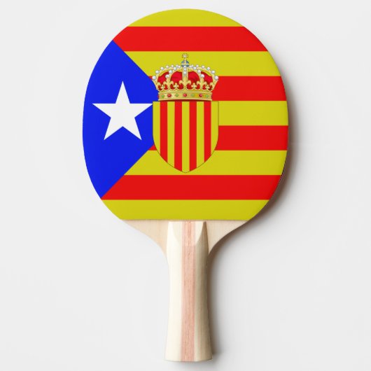 Catalonië Tafeltennisbatje (Voorkant)