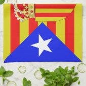 Catalonië Theedoek (Gevouwen)