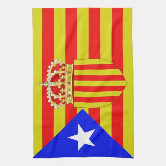 Catalonië Theedoek (Verticaal)