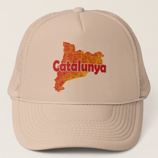 Catalonië Trucker Pet (Voorkant)