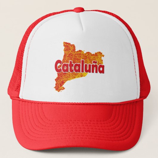 Catalonië Trucker Pet (Voorkant)