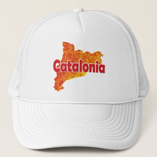 Catalonië Trucker Pet (Voorkant)