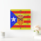 Catalonië Vierkante Klok (Huis)