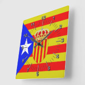 Catalonië Vierkante Klok (Hoek)