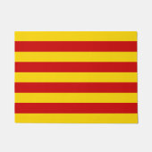 Catalonië Vlag & Catalaans - mode La Senyera Deurmat (Voorkant)