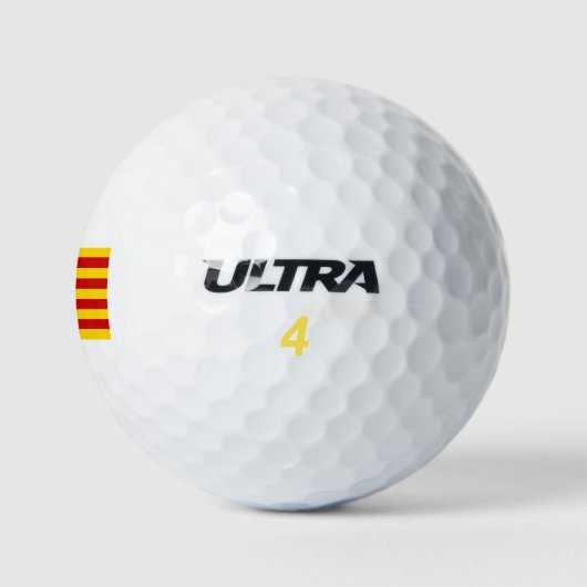 catalonië vlag golfballen (Logo)