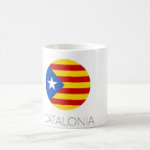 Catalonië Vlag Koffiemok (Center)