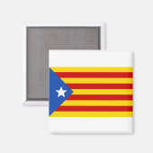 catalonië vlag magneet (Voorkant / Achterkant)