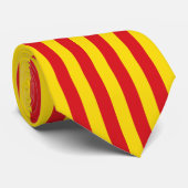 Catalonië vlag stropdas (Opgerold)