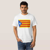 catalonië vlag t-shirt (Voorkant volledig)